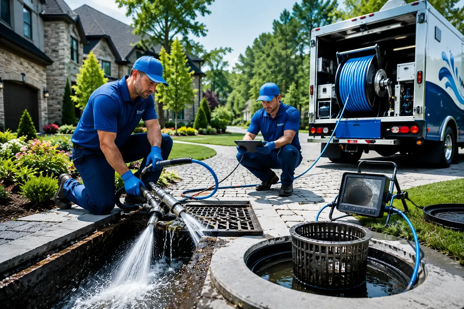 Local outdoor drain cleaning professionals in New Glarus, WI